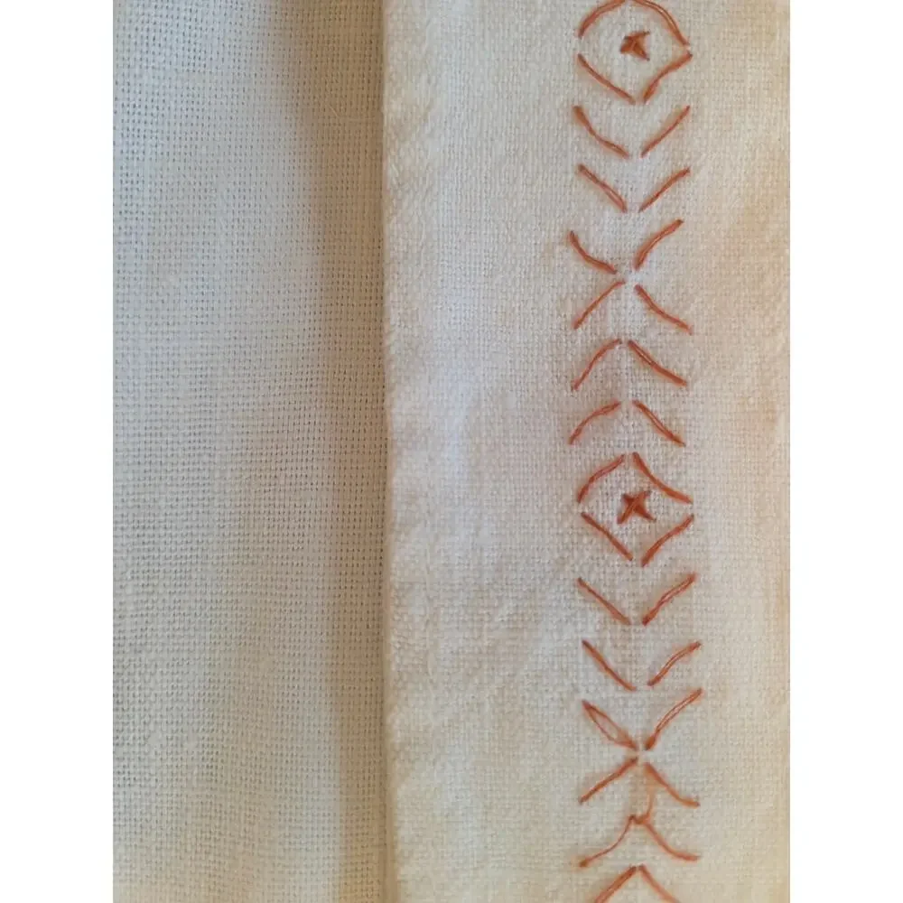 VTG Embroidered Flour Sack Kitchen Towel Farmhouse Cottagecore Floral Dishcloth